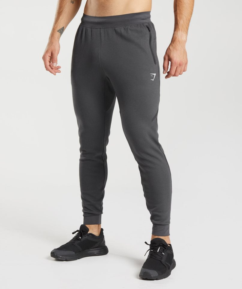 Men\'s Gymshark Apex Technical Jogger Dark Grey | CA 70N8D6